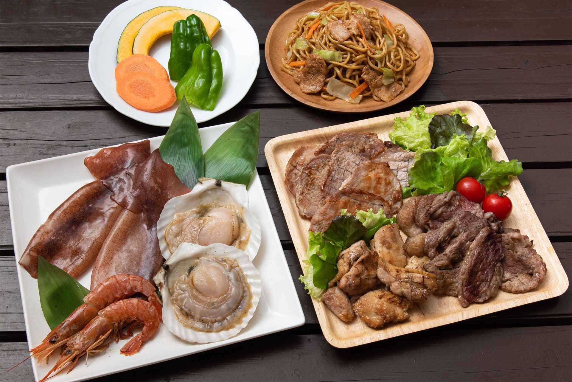 バーベキュー食材